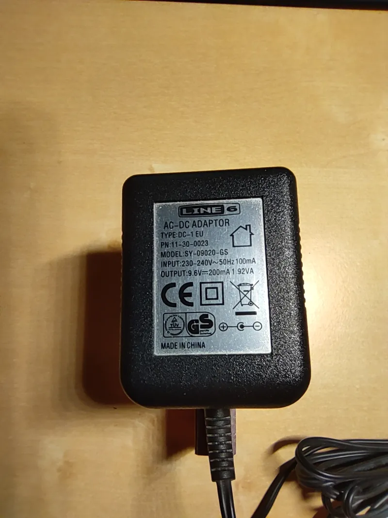 Line6 9V 200mA Adaptor