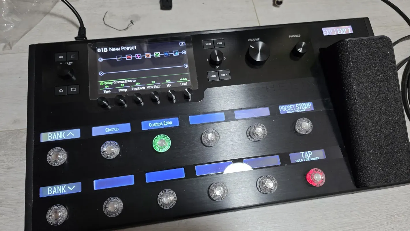 Line6 Helix Floor PreampMulti FX amplificador de guitarra de modelado