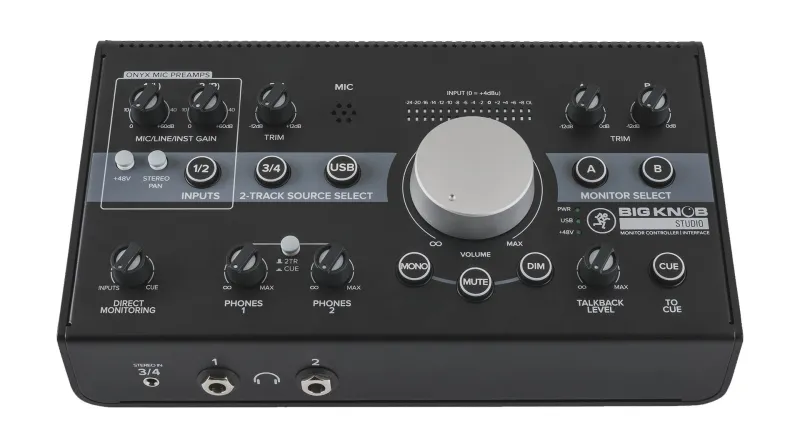 Mackie Big Knob Studio  kontroller monitor vezérlő