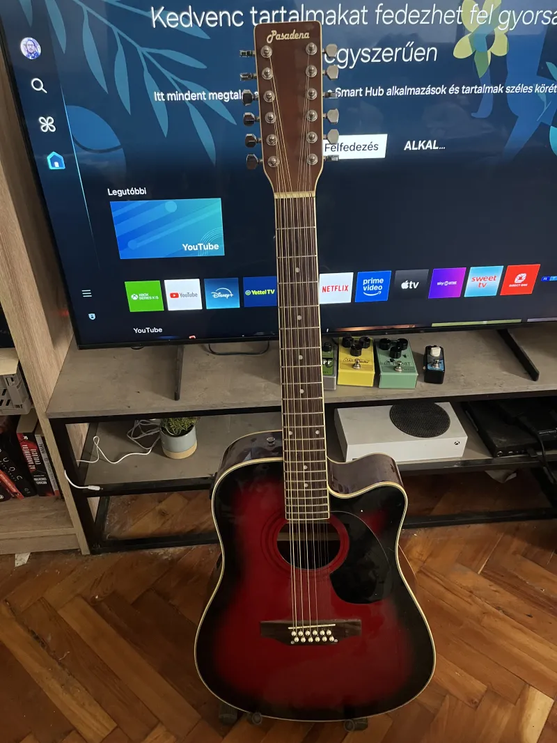Pasadena 12 húros Elektroakustická gitara 12 strún