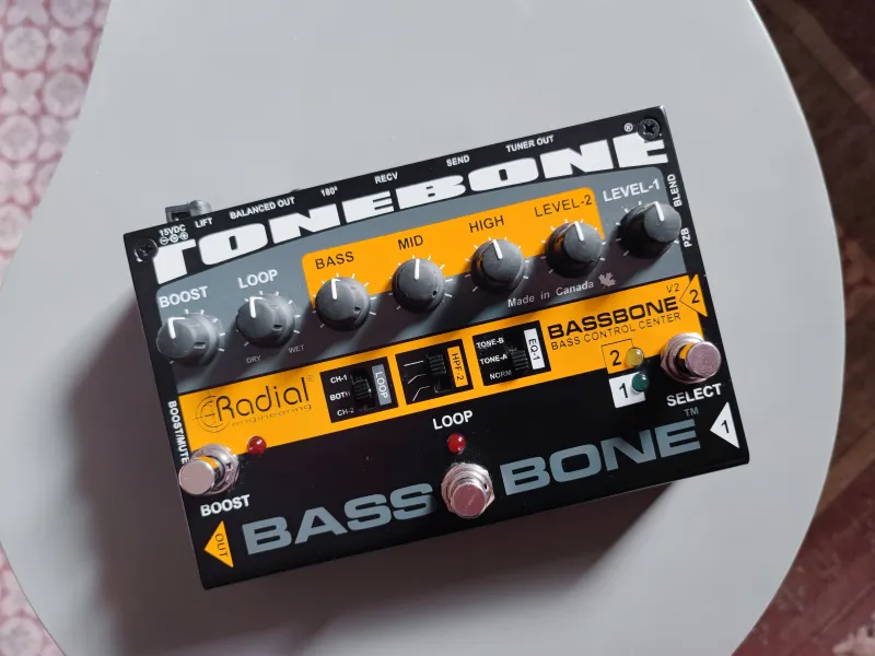 Radial Bassbone V2 Basszuserősítő-fej