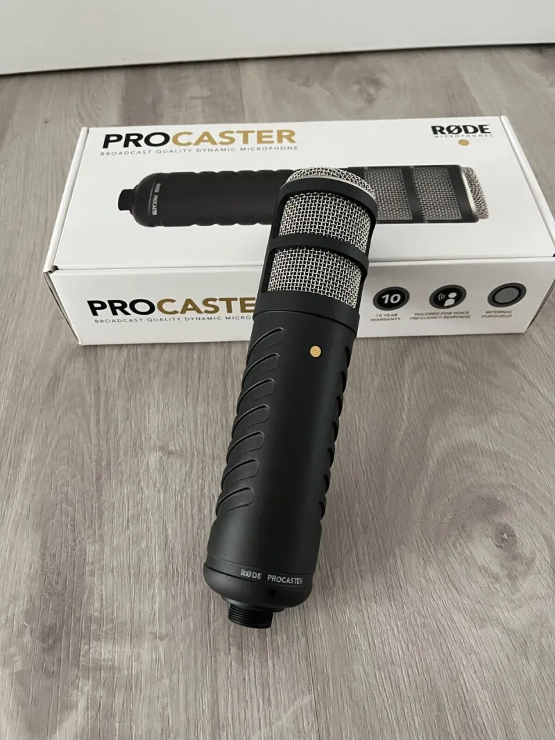 Rode Procaster broadcast dinamikus XLR rádióstúdió Mikrofon