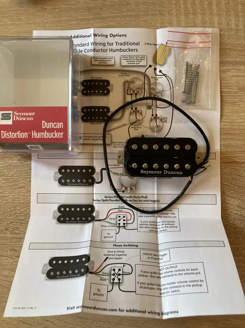 Seymour Duncan SH-6B Duncan Distortion Pickup