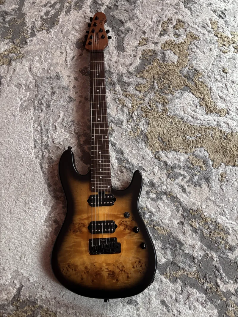 Sterling JR7 Poplar Burl Elektromos gitár 7 húros