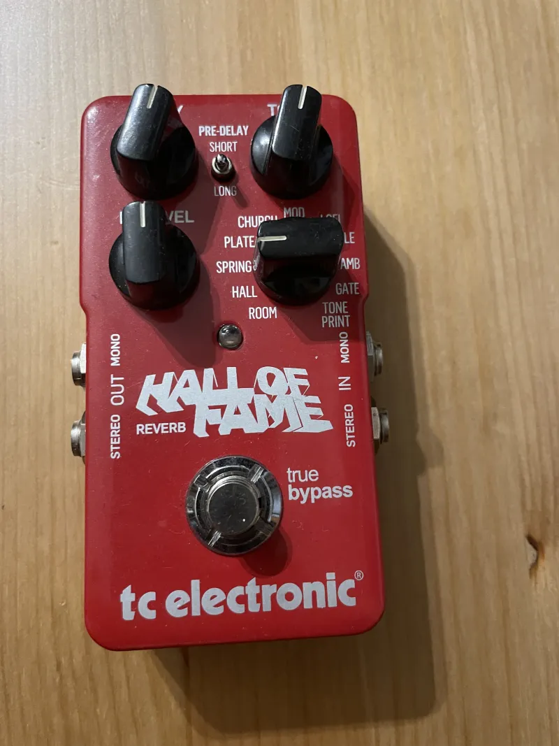 TC Electronic Hall of Fame Pedal