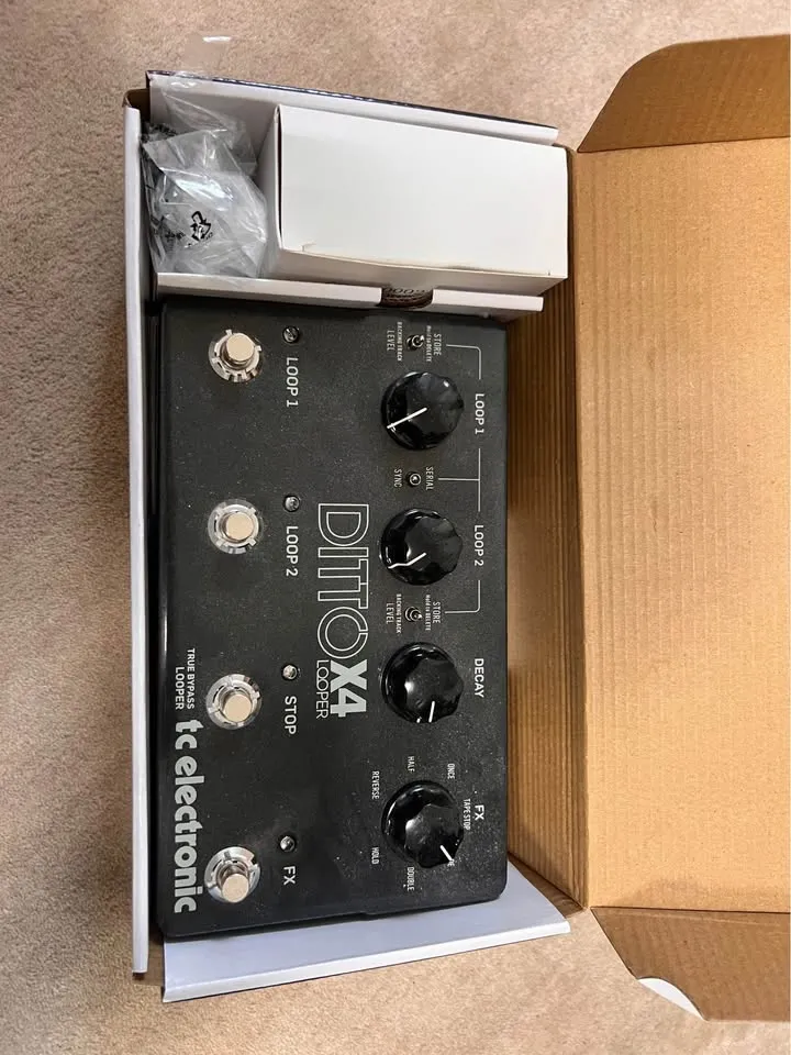Tc Electronik TC ELECTRONIC DITTO X4 Looper gitár Effekt Pedal
