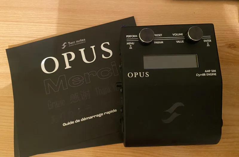 Two Notes Opus Multi-effect processor