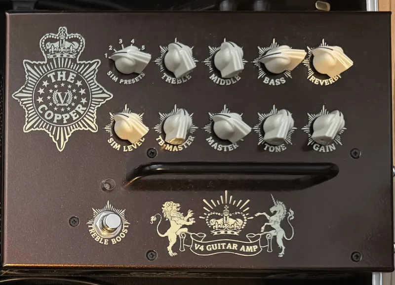 Victory Amps V4 The Copper Amp Tube preamp