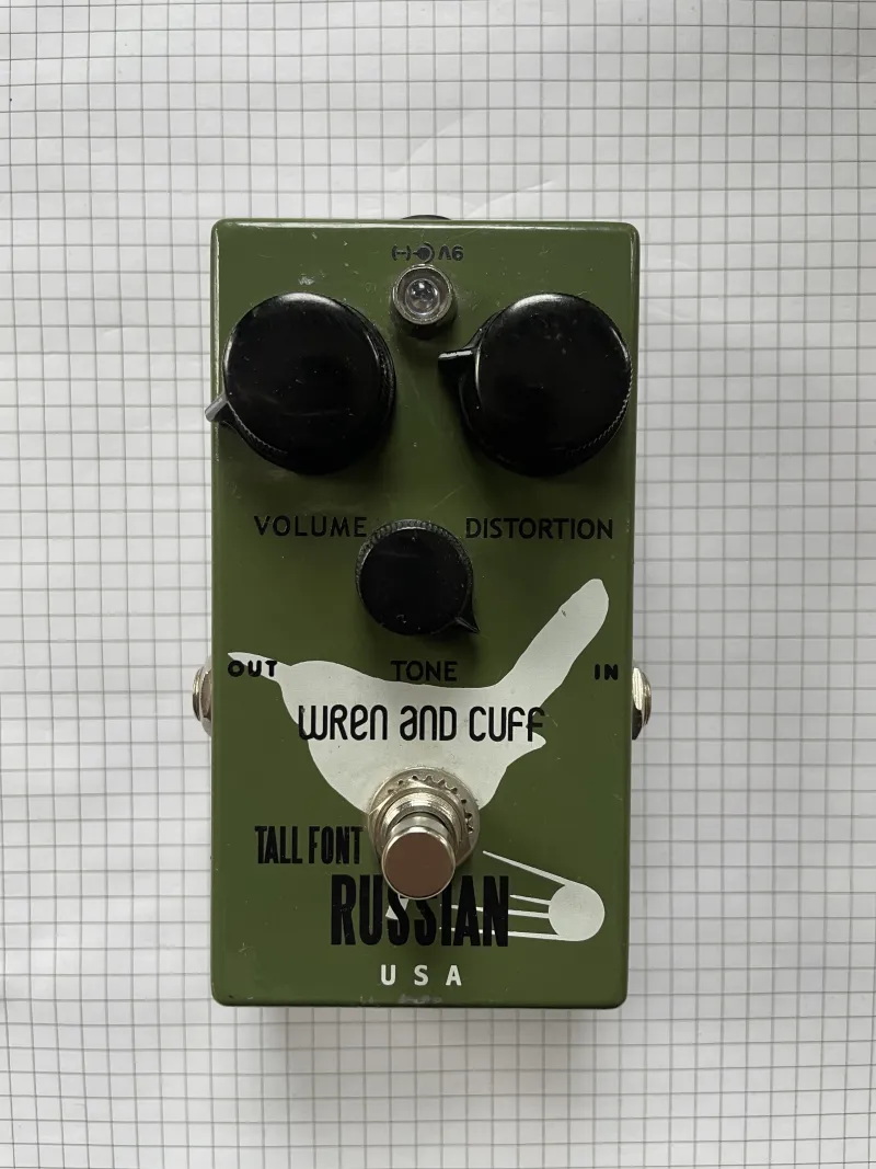 Wren and Cuff Tall Font Russian Fuzz