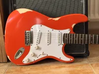 Handmade 1962 fFesta Red Stratocaster
