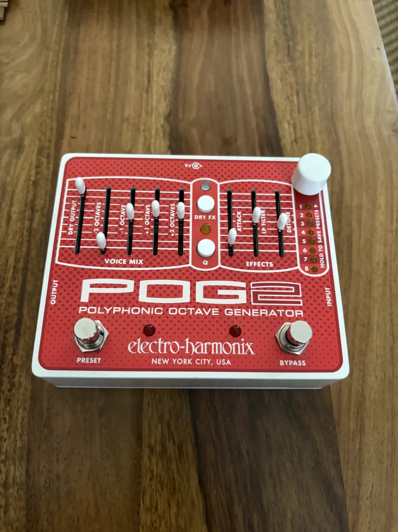 Electro Harmonix POG 2 oktáv pedál