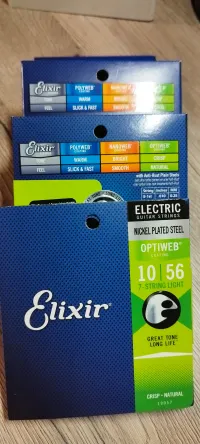 Elixir Optiweb 10-56 7 húros készlet 4db. egyben Húrkészlet - airchild [Ma, 18:35]