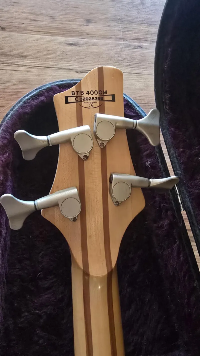 Ibanez BTB 400QM + Kemény tok Basszusgitár