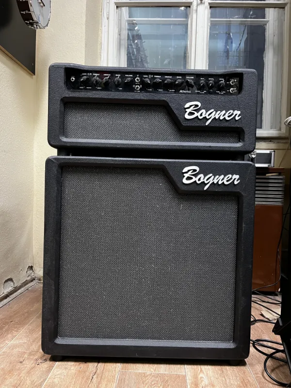 Bogner Alchemist 40 + 212 láda Half Stack Fej és láda