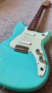 Fender Duo Sonic PF SeaFoam Green Elektromos gitár - Acsai Ferenc [Ma, 16:52]