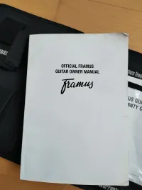 Framus Guitar Owner Manual Kézikönyv - TREW [Tegnap, 19:53]