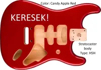 Squier Piros Stratocaster  Hss vagy HSH Cuerpo - Bacsó László [Today, 9:06 am]