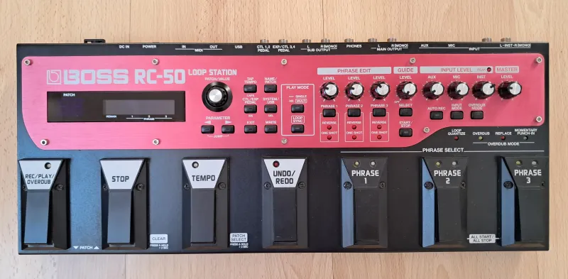 BOSS RC-50 Loop station