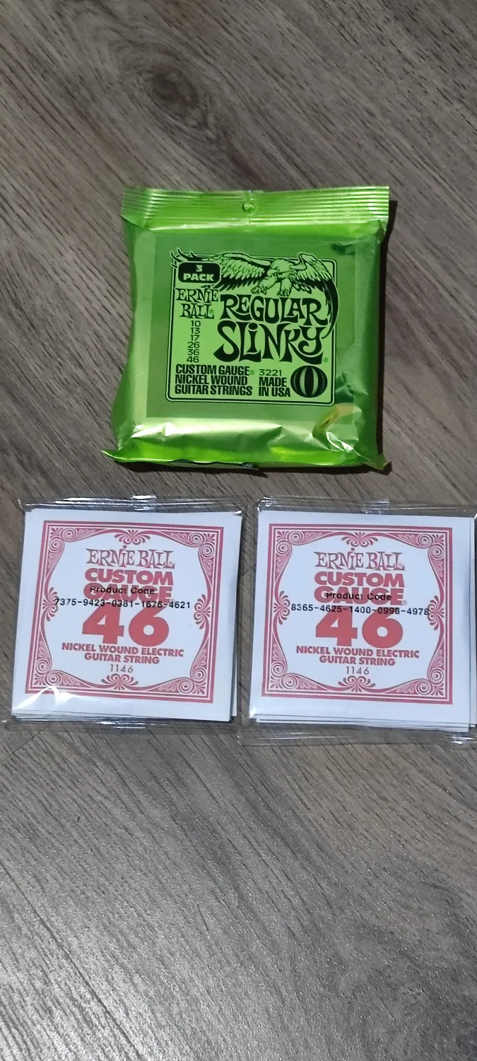Ernie Ball Regular Slinky 10-46  2db Húrkészlet