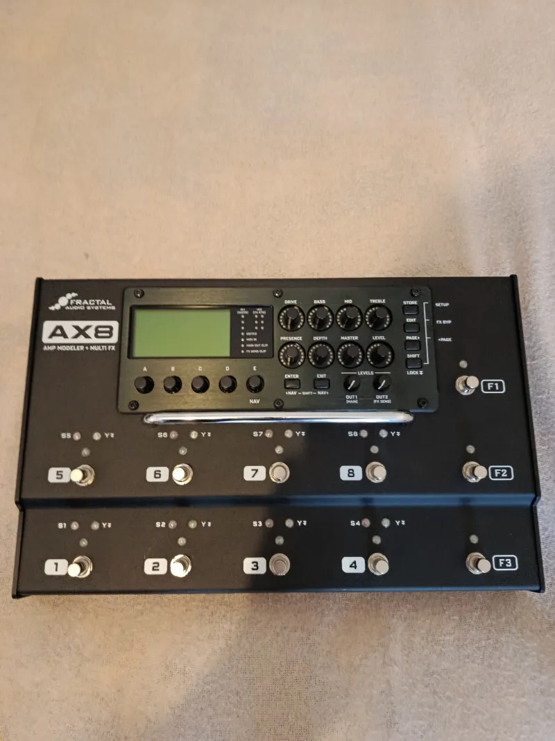 Fractal audio AX8 Multiefectos