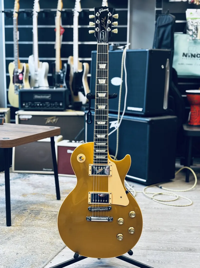 Gibson Les Paul Standard Gold Top 2009 Elektrická gitara