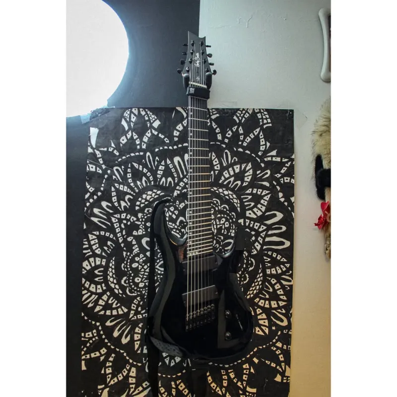 Harley Benton R-458BK Fanfret Elektromos gitár 8 húros