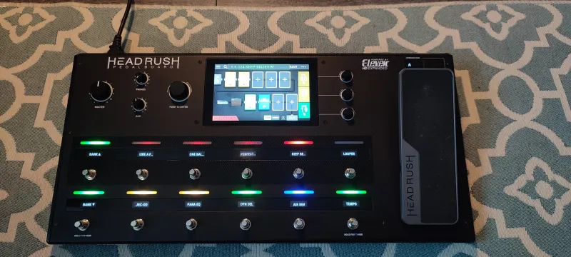 Headrush Pedalboard Multieffekt processzor