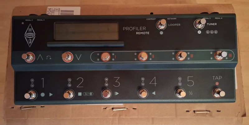 Kemper Profiler remote Pedál