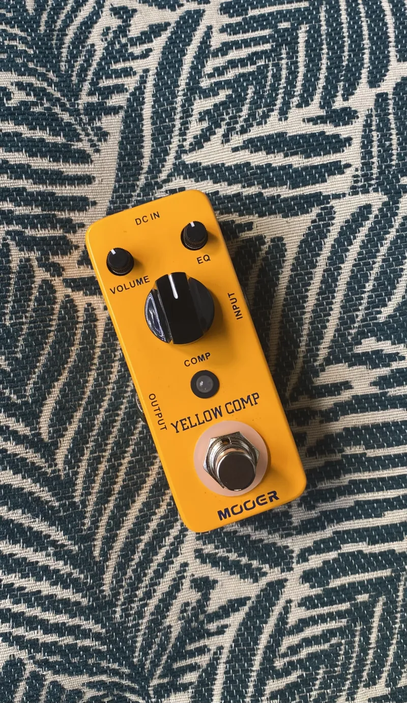 Mooer Yellow comp Pedal