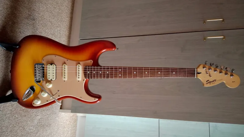 Squier Affinity Stratocaster sienna sunburst Elektromos gitár