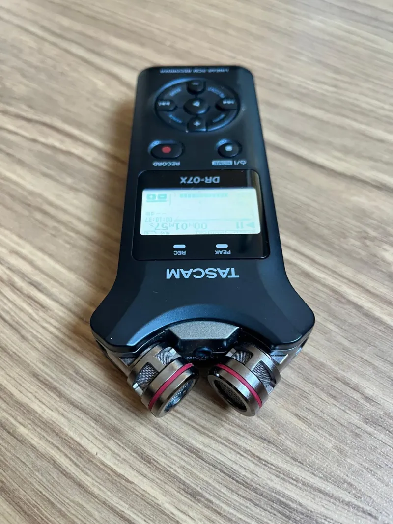 Tascam DR-07X Digitális felvevő