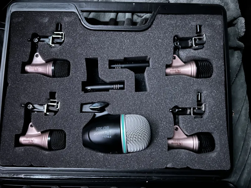 Tbone DC1500 Trommelmikrofon Set