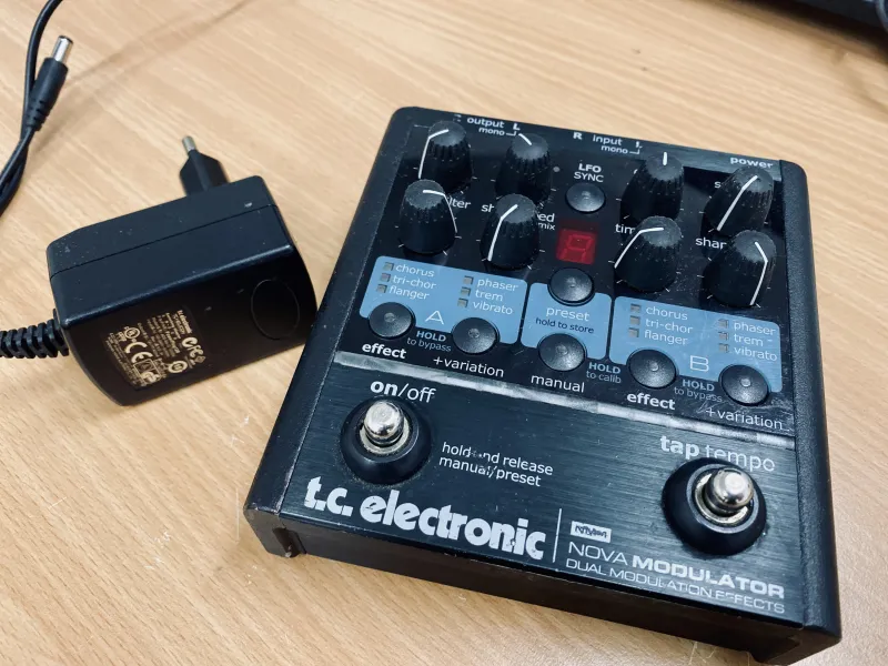 TC Electronic Nova modulator Effekt pedál