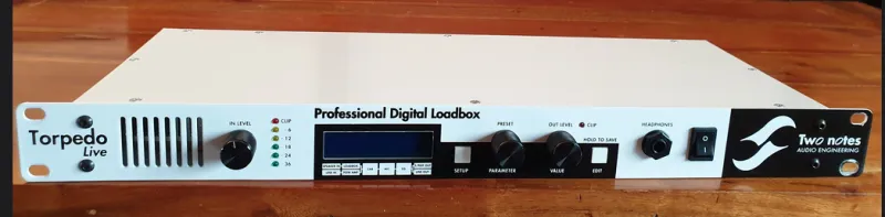 Two Notes Torpedo Live Hangfalszimulátor