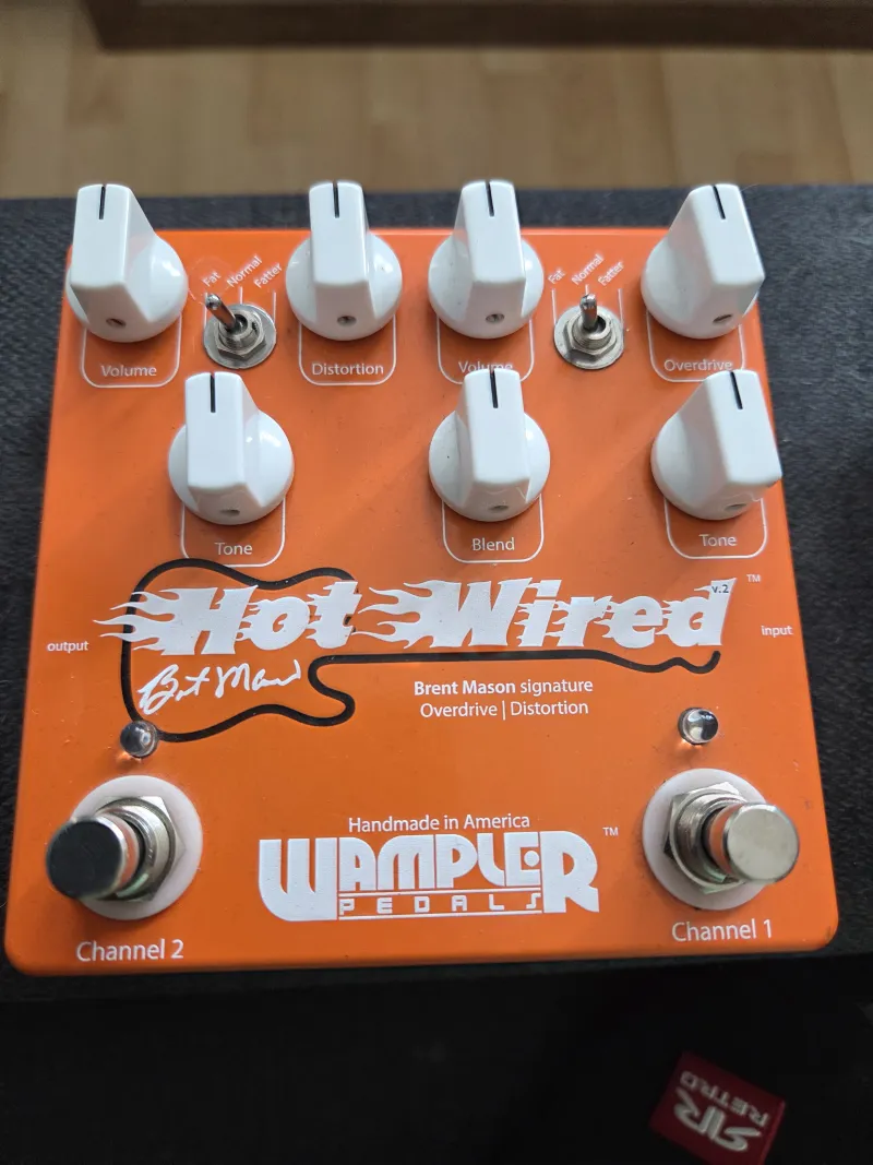 Wampler Bent Mason Hot Wired Overdrive