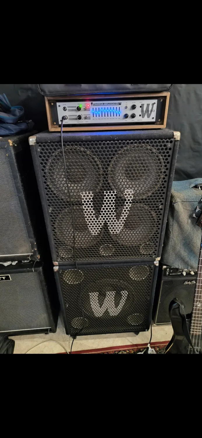 Warwick  Cabezal y caja de bajo