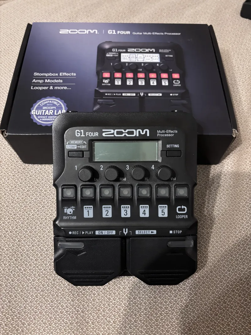 Zoom G1 Four Multieffekt