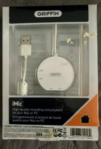 - Griffin iMic USB Audio Interface  Hangkártya Külső hangkártya - Scheder [Ma, 15:54]