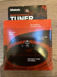 DAddario PW-CT-15 Micro Soundhole Tuner Gitárhangoló - Omega [Ma, 17:58]