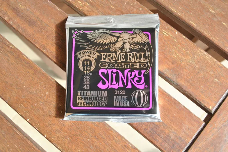 Ernie Ball 3120 Titanium RPS Power Slinky 11-48 Húrkészlet