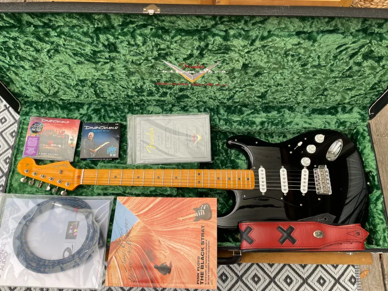 Fender Custom Shop D. Gilmour signature The Black Strat Electric guitar