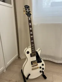 Epiphone Les Paul Custom Alpine White Elektromos gitár - Dorman Dorian [Ma, 09:59]