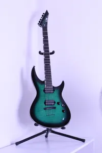 LTD 1000 H3 2020 Flame Black Turquoise Burst Elektromos gitár - SalonDuCollectionneur [Ma, 14:26]