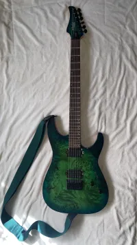 Schecter C-6 pro Aqua Burst