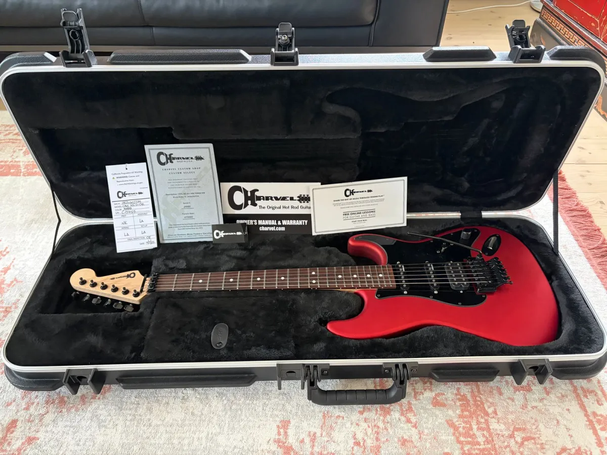 Charvel Custom Shop Select So-Cal Type 1 HSS Elektromos gitár