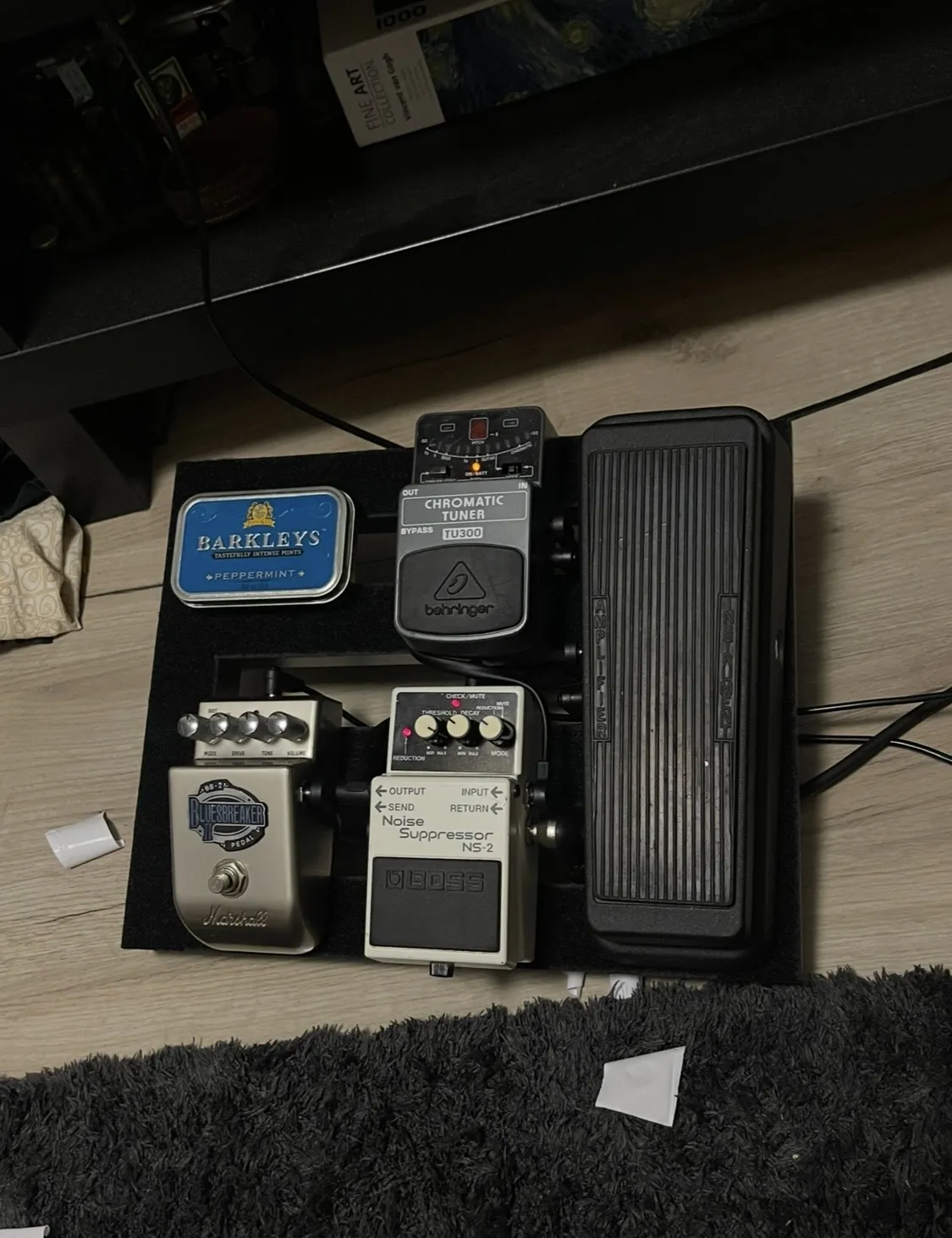- GhostFire pedalboard Pedál tartó doboz