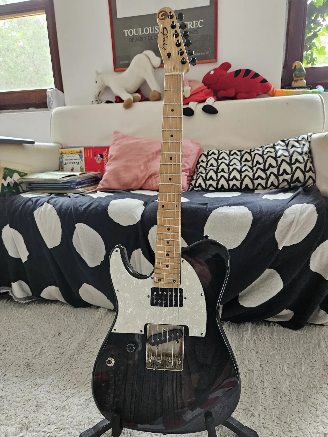 Gonda Telecaster Hangszerk Left handed electric guitar