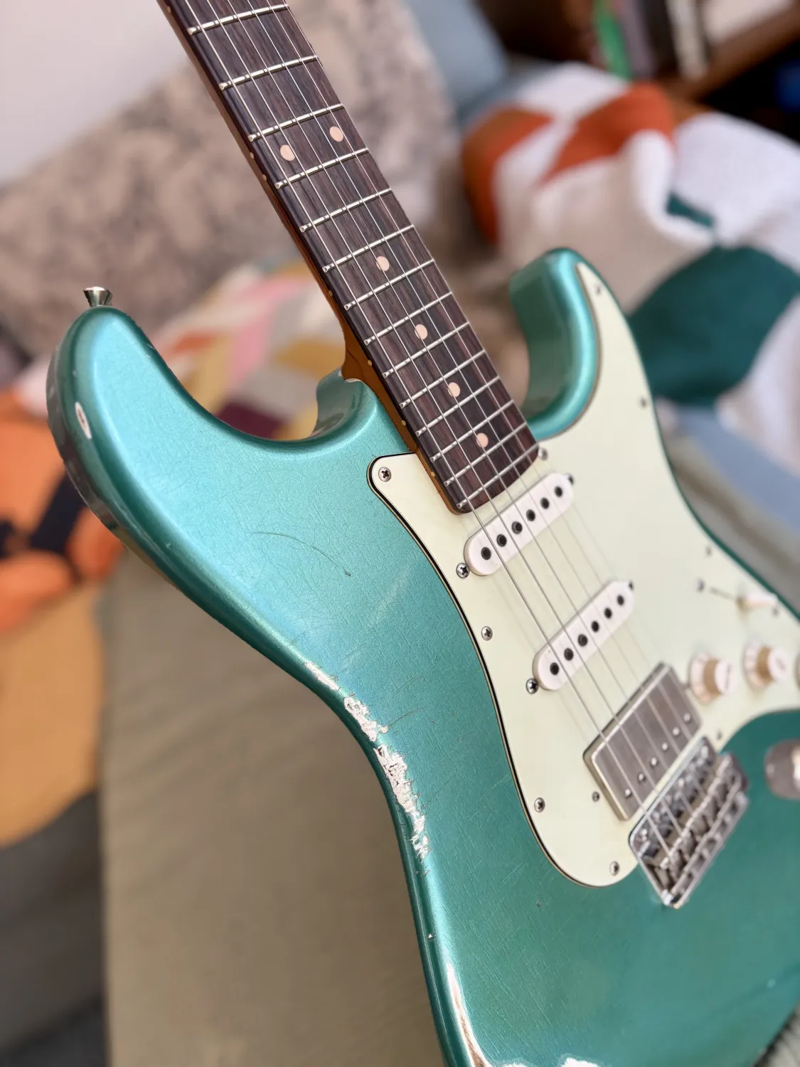 Atkin 63 S Teal Green Metalic Elektromos gitár