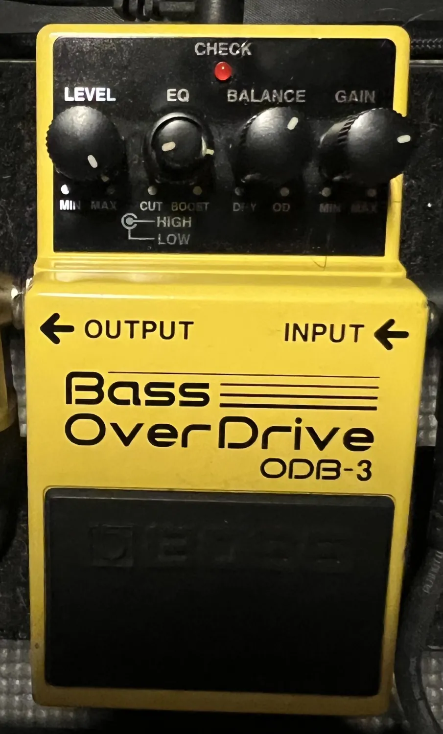 BOSS Bass Over Drive ODB-3 Bass guitar effect pedal