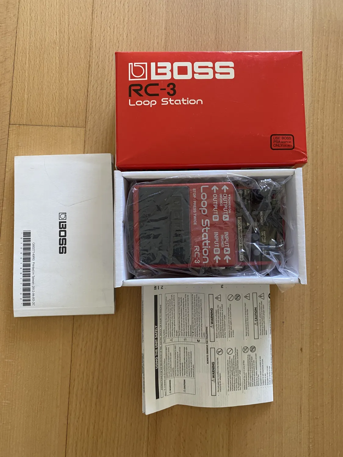 BOSS RC-3  pedál Loop stanica